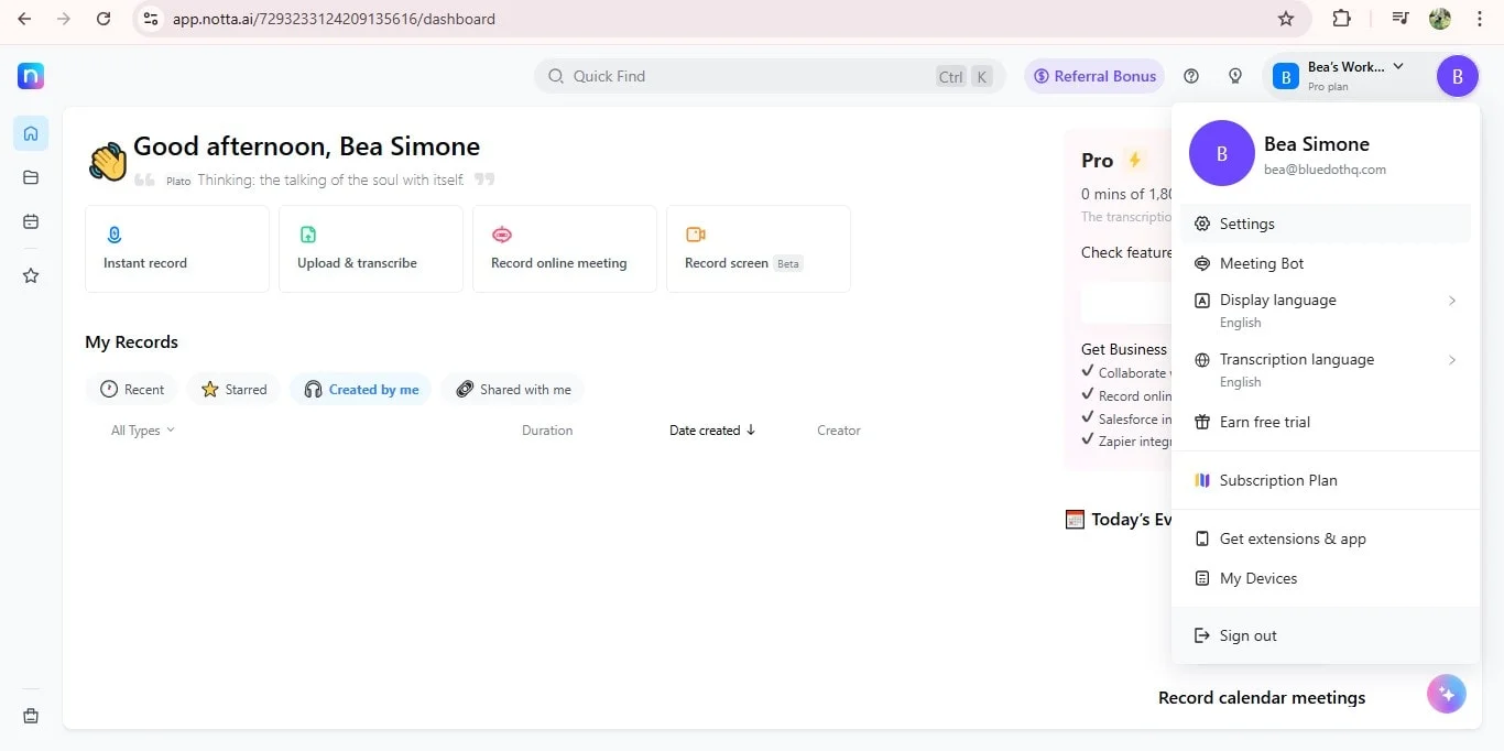 Nottaサブスクリプションのキャンセル方法